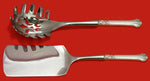 Silver Plumes by Towle Sterling Silver Italian Pasta Server Set 2pc HHWS  Custom