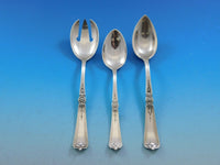 Victorian by Durgin Sterling Silver Flatware Set for 12 Service 195 pieces