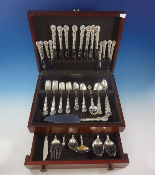 Tara by Reed and Barton Sterling Silver Flatware Set For 8 Service 63 Pieces