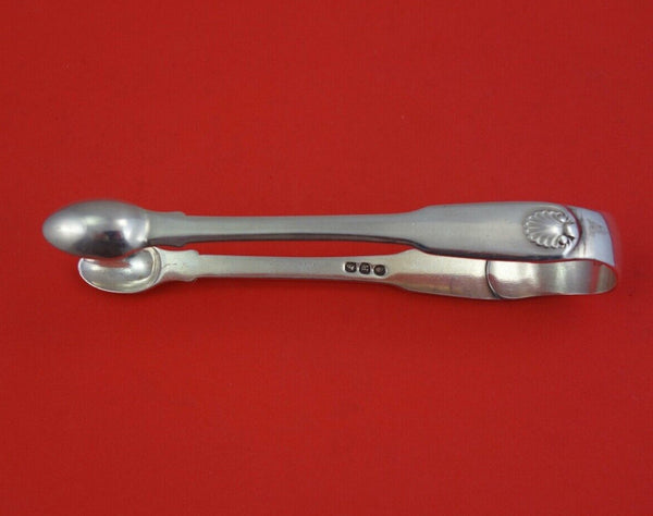English Georgian Sterling Silver Sugar Tong London 1812 repaired 5 5/8"
