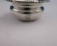 Edgeworth by Gorham Sterling Silver Salt Dip #A2949 1 3/4" x 3/4" (#3311)