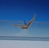 Olle Johanson Sterling Silver Hors D'Oeuvres Pick Holder w/ Three Picks (#4878)