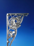 Poppy by Gorham Sterling Silver Desk Blotter Corners 4pc Set c1910 #1949 (#6348)