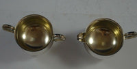 Concord Sterling Silver Sugar and Creamer Set 2pc (#2473) Antique