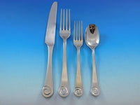 Ammonite by Ginkgo Stainless Steel Flatware Set Service 62 pcs Estate
