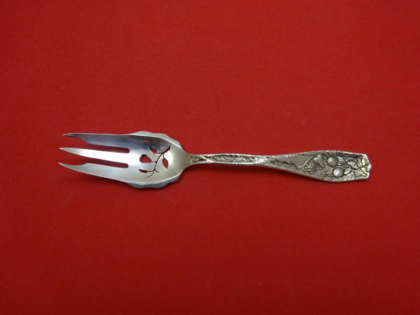 Pomona by Towle Sterling Silver Pastry Fork 3-Tine Pierced 6 1/4" Monogram G