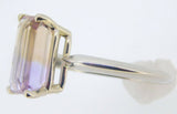 14k Gold 3.47 Carat Genuine Natural Ametrine Ring (#J4050)