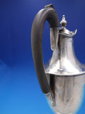 Victorian English Weighted Sterling Silver Wine Ewer with Wood Handle (#4300)