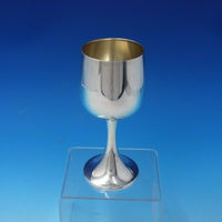 Old French by Gorham Sterling Silver Water Goblet #4324 6 1/2" Tall (#4960)