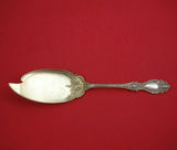 Lucerne by Wallace Sterling Silver Ice Cream Slice Gold Washed 10 1/8" Server