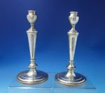 Old French by Black Starr Frost Sterling Silver Candlestick Pair #1152 (#5815)