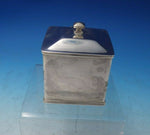 Woolley Sterling Silver Tea Caddy Arts and Crafts Style #33 3" x 3 1/4" (#5818)
