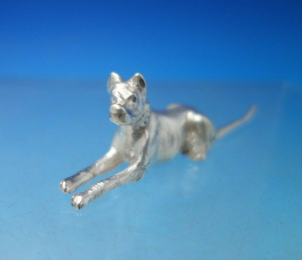 Sterling Silver Paperweight "German Shepherd" 3/4" x 2 1/2" .7 ozt. (#5904)