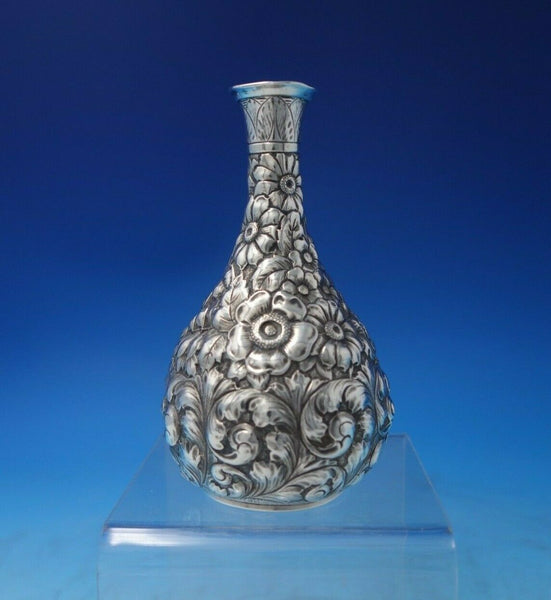 Byzantine by Wood and Hughes Sterling Silver Bud Vase #304 5 1/4" c.1875 (#5921)