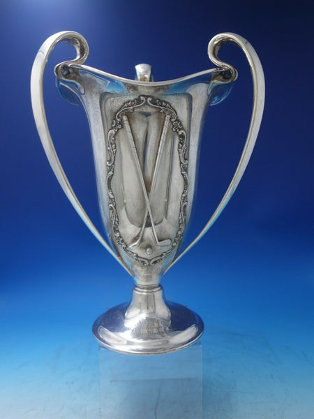 Frank Smith Sterling Silver Gold Club Trophy c.1909-1937 Loving Cup (#5969)