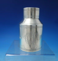 Queen Anne Plain by Dominick and Haff Sterling Silver Tea Caddy #770 (#6055)