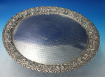 Baltimore Rose by Schofield Repousse Sterling Silver Beverage Tray 14" (#6126)