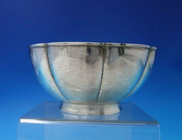 JT Woolley Sterling Silver Serving Bowl Hand Hammered Arts and Crafts (#6154)
