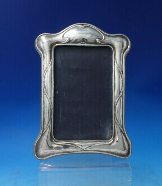 P J P English Sterling Silver Picture Frame 5 1/4" x 3 1/4" Vintage (#6189)