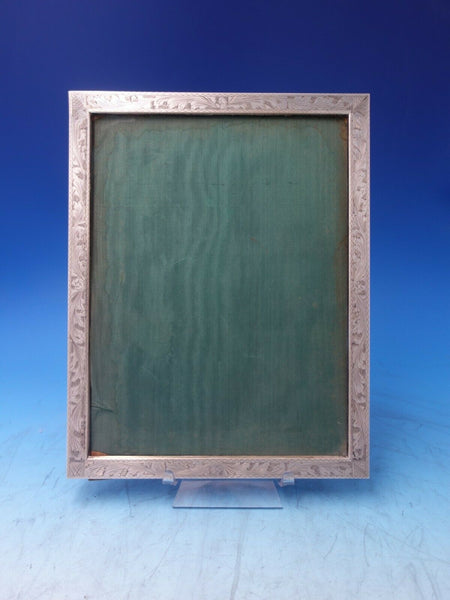 Sterling Silver Picture Frame Brite Cut Design 9 1/2" x 7" (#6216)