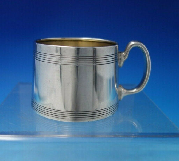 Webster Sterling Silver Baby Cup with Gold Washed Interior 2" x 3 3/8" (#6265)