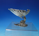 Sterling Silver Bowl Cast Seashell on Dolphin Design 3" Tall (#6282)