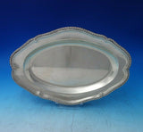 Orlando Jackson English Georgian Sterling Silver Platter Oval 33.6 ozt. (#6292)