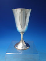 Amston Sterling Silver Water Goblet 6 3/8" Tall #71 Vintage Plain (#6340)