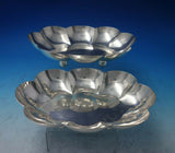 Mexican Mexico Sterling Silver Vegetable Dish Pair Modern 9 1/4" x 6 1/4" #6360