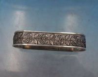 Rose by Kirk Sterling Silver Napkin Ring #19 2 3/4" x 1" .7 ozt. (#6376)