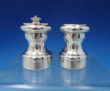 Cartier Italian Sterling Silver Salt and Pepper Shaker Set 2pc 2" x 1 1/2" #6389