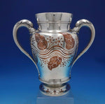 Mixed Metals by Tiffany and Co Sterling Silver Vase Loving Cup c.1893 RARE #6524