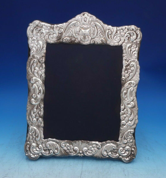 English Estate Sheffield Sterling Silver Picture Frame 8" x 10" Opening (#6528)