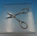 Foster and Bailey Sterling Silver Embroidery Scissors 4" (#6557)