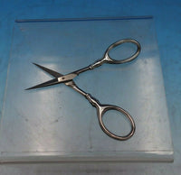 Foster and Bailey Sterling Silver Embroidery Scissors 4" (#6557)