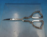 German Sterling Silver with Stainless Cuticle Scissors 4 3/4" (#6569)