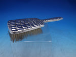 Tiffany Sterling Silver Hair Brush #25251 Alligator Leather Pattern (#6578)