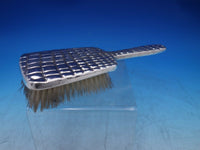 Tiffany Sterling Silver Hair Brush #25251 Alligator Leather Pattern (#6578)