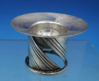 William Spratling Sterling Silver Master Salt Cellar Hand Wrought Ribbon (#6596)