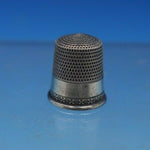 Simons Sterling Silver Thimble #50 0.07 ozt 3/4" x 5/8" (#6605)