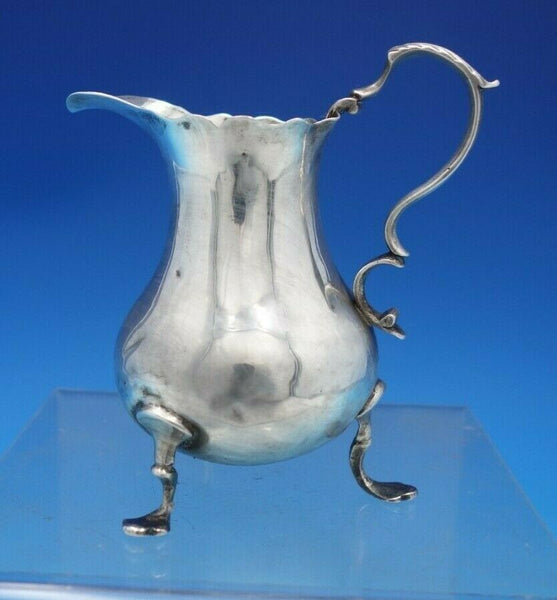 London Georgian English Silver Creamer Footed c.1760s - 1770s 2.78 ozt (#6620)