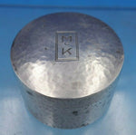 Arts & Crafts by Ahrendt & Kautzman Sterling Silver Tape Measure Stamp Box #6630