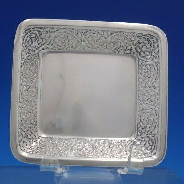 Tiffany and Co Sterling Silver Nut Cup Seaweed Pattern #10656B2700 (#6673)