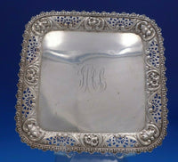 Rococo by Dominick and Haff Sterling Silver Salver Tray #138 c.1890 9" (#6676)