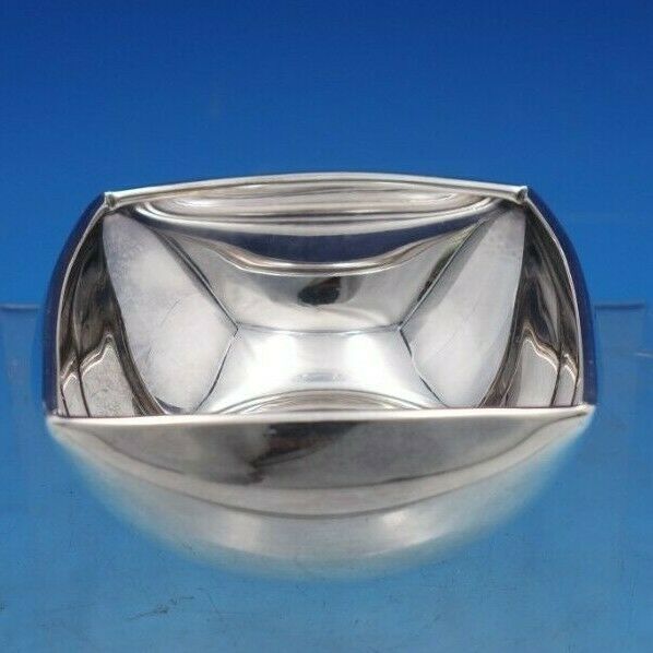 Pampaloni Italian Sterling Silver Nut Dish Modern 2.9 ozt 3" x 1 1/2" (#6678)