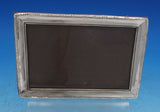 Italian Sterling Silver Picture Frame Wood Back 6" x 4" fits 5" x 3 1/4" (#6684)