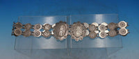 Chinese Export .900 Sterling Silver Belt with Medallions WH of Honk Kong (#6711)