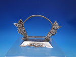 Asian .900 Sterling Silver Cocktail Pick Stand with Dragons by MY - NGHE (#6722)