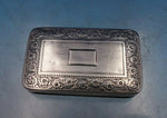 Joseph Willmore English Georgian Sterling Silver Vinaigrette Birmingham (#6740)