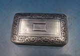 Joseph Willmore English Georgian Sterling Silver Vinaigrette Birmingham (#6740)